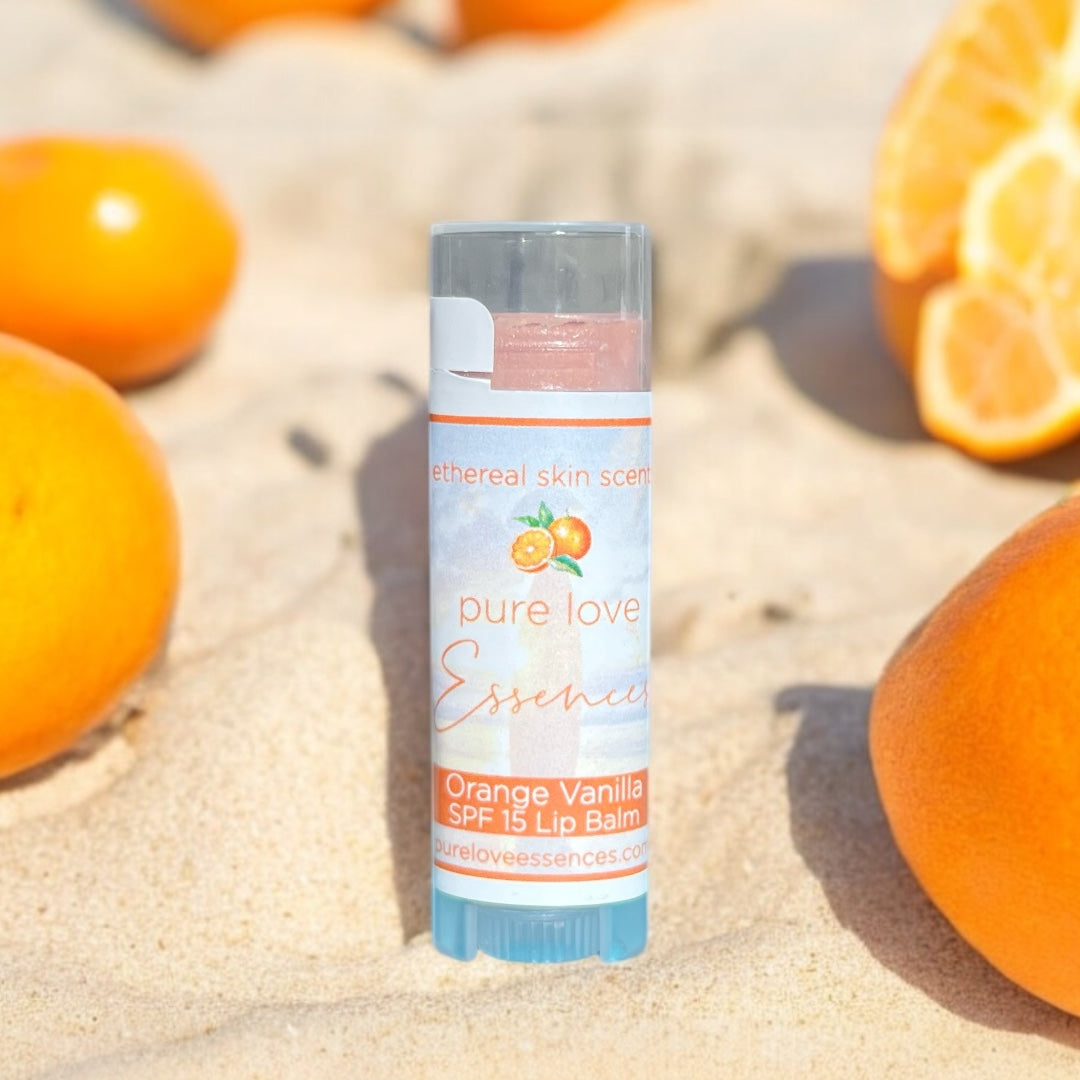 Orange Vanilla Lip Balm (tinted)