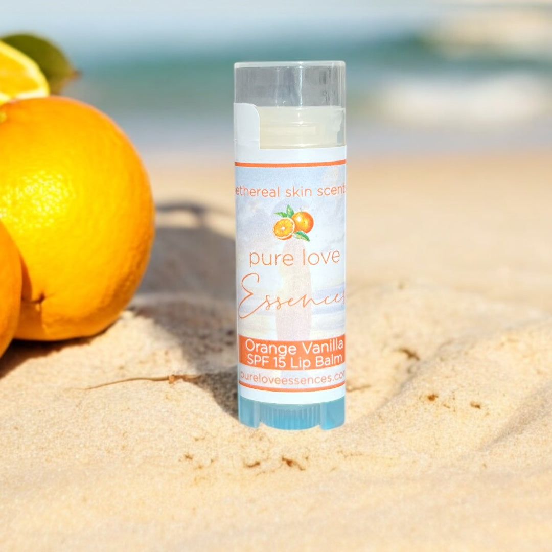 Orange Vanilla Lip Balm (non-tinted)